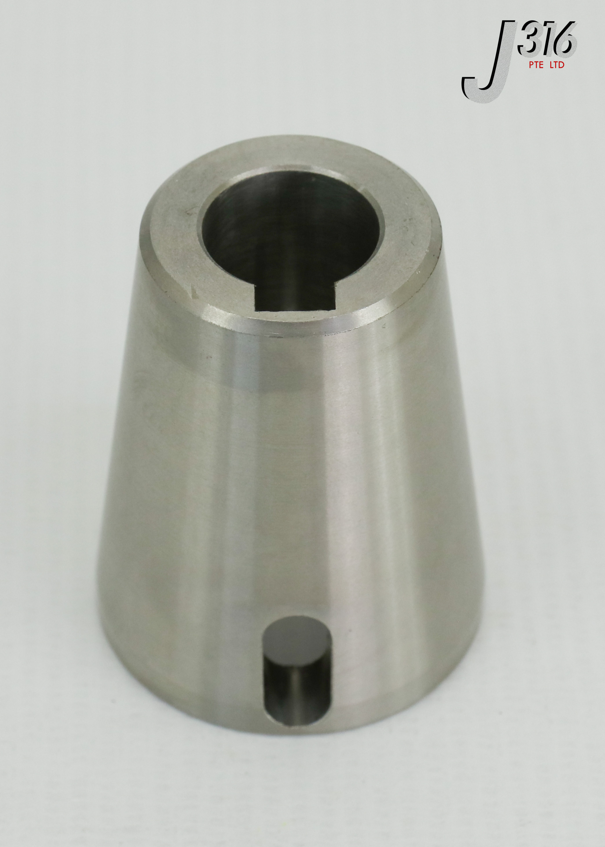 PP-「P」 24595 BUEHLER SPINDLE NOSE (TAPERED CONE, FOR 5/8-IN MTR SPDL